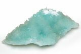 Sparkly, Sky-Blue Aragonite Aggregation - Wenshan Mine, China #218037-1